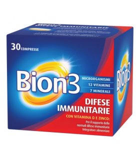 Bion 3 - Integratore Alimentare per le Difese Immunitarie - 30 Compresse